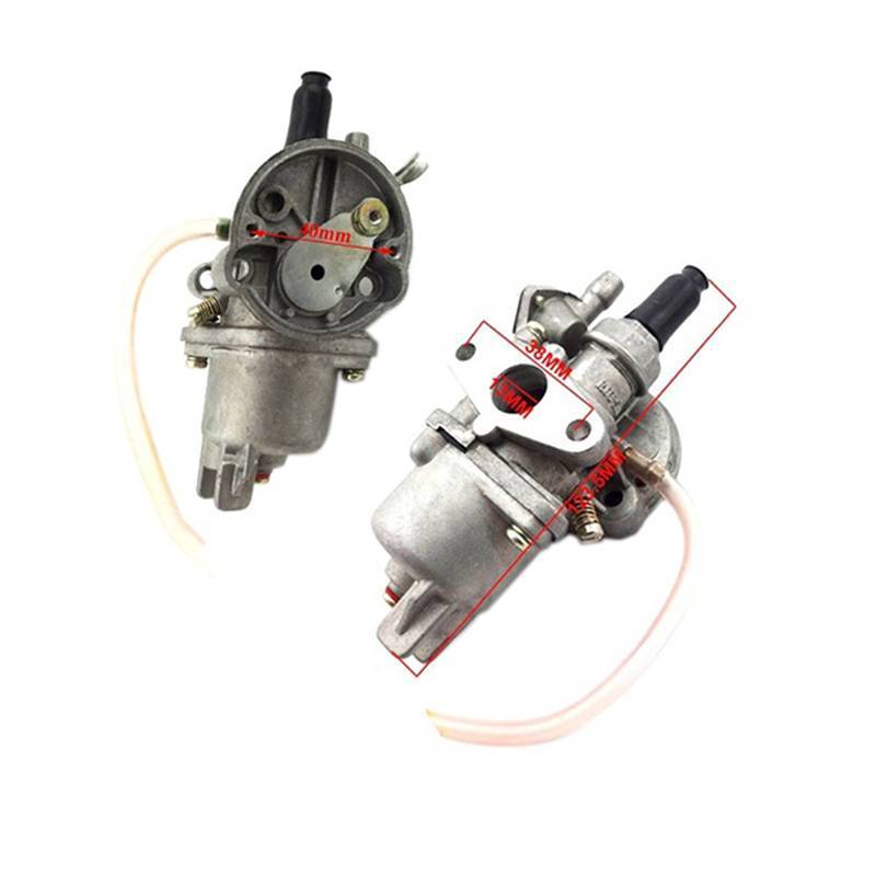 E-WOITD Carb Bộ Chế Hòa Khí Cho 47cc 49cc Bộ Phận Động Cơ Nhà Thơ Bụi Bẩn Xe Đạp Mini Moto ATV Quad E-WOITD
