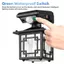 Đèn sân vườn CQCJ, Đèn cảm biến chuyển động chống nước ABS IP65 Đèn đường phố, Cảm biến chuyển động PS bền bỉ Đèn cảm biến thông minh chạy bằng chuyển động ngoài trời