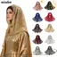 Khăn choàng sequin NICOLOO, Khăn lụa trong suốt mỏng tỏa sáng, Khăn quàng cổ nhẹ màu trơn thoáng khí sang trọng ngoài trời