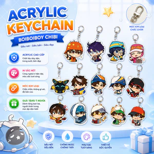 Móc chìa khóa ganci/BoBoiBoy Art by pochi Acrylic