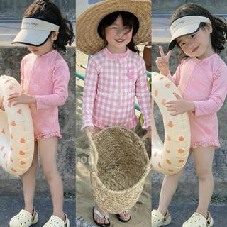 B5-[tomnaukids] Đồ bơi liền thân cho bé gái size từ 8-30Kg