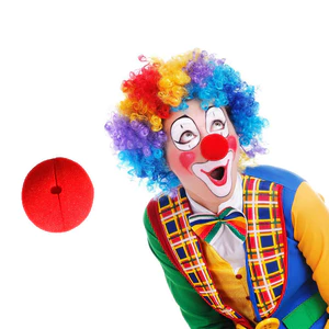Halloween Đỏ Chú Hề Mũi Xốp Bóng Tricky Hóa Trang Đảng Magic Performance Đạo Cụ Bọt Biển Mũi GFNA