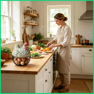 Hộp đựng trứng Thông gió Công suất lớn Dụng cụ sắp xếp bàn Dây đựng trứng Giỏ đựng thức ăn cho mặt bàn jiwvn