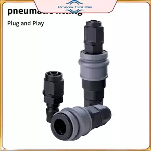 POWER C-Type Self-loing Qui Connect Adapterpressor Phụ kiện khí nén 8 / 10 / 12mm Đầu nối Qui tự đặt bằng khí nén.