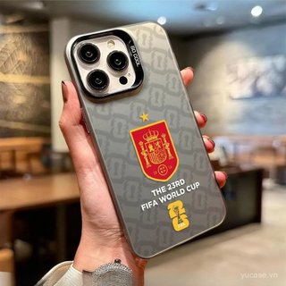 Ốp Điện Thoại Mới Họa Tiết World Cup Bóng Đá Thích Hợp Cho iPhone 17promax 16promax 17 16 15 14 promax 13promax 13 12 11 pro max 16pro 15pro Ốp Bảo Vệ Chống Sốc
