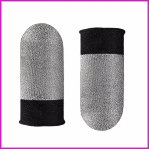 Trò Chơi Ngón Tay Tay Chống Trơn Trượt Sợi Bạc Cots Bảo Vệ Đầu Ngón Tay Tay Tay Màn Hình Cảm Ứng Thoáng Khí lyuvn