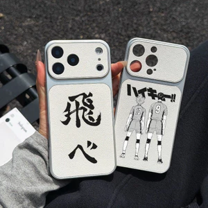 Ốp Điện Thoại Haikyuu Dễ Thương Cho Honor X5C X5B Plus Magic 8 7 6 Pro 5 4 Lite 4G 5G Da PU Hoạt Hình Anime Hinata Shoyo Vỏ Mềm 3D