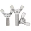 Thép không gỉ 304 / 316 Bướm Vít Tay Vít Móng Vuốt Bu Lông 201 Bướm Loại Thỏi Vít M3M4M5M6M8 EHTH