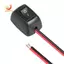 Dành cho thuyền ô tô cho gia đình 3 gói nội tuyến KCD1 Rocker Switch 10A 12V SPST Hộp công tắc có tấm gắn tự dính Boar