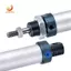 Xi lanh Mini khí nén đòn bẩy đơn 200mm Stroke 20mm Xi lanh khí MAL