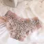 Ren Viền Quần Lót Nữ Da Báo In Băng Lụa Thấp Eo Mỏng Phong Cách Gợi Cảm Thoải Mái Thoáng Khí Quần Đùi