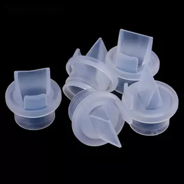 Phụ kiện máy hút sữa FUDESHE 10 CÁI, Van mỏ vịt bảo vệ dòng chảy ngược trong suốt, Van một chiều bằng silicon Hướng dẫn sử dụng máy hút sữa đa năng / Máy bơm sữa điện