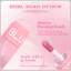 Phấn má hồng lỏng hai đầu sáu màu dưỡng ẩm dễ nhòe Trang điểm chống nước Blush Stick
