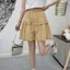 Váy ngắn mùa hè eo cao ôm hơn Váy xếp ly Váy quần Short lá sen