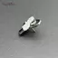 AqToCna 1 Cái Pháp Lãng Mạn Ngọc Trai Hoa Cúc Trâm Cài Trang Sức Ruy Băng Nhận Thức Pin Tang Lễ Ruy Băng Huy Hiệu DIY Phụ Kiện AqToCna