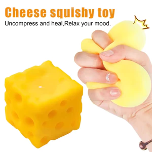 Thực Phẩm Theo Chủ Đề Phô Mai Squishy Đồ Chơi Giúp Tập Trung Và Thư Giãn Cơ Thể Và Tâm Trí Mềm Mại Silic Chậm Phục Hồi Bóp Đồ Chơi Lớp Học Giải Thưởng Đảng Ủng Hộ
