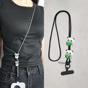 Họa tiết hoạt hình Dây buộc điện thoại di động Dây điện thoại di động Dây đeo điện thoại Dây đeo chéo