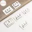 Hooudou 100 Chiếc Kẹp Tường WPC Kẹp Kim Loại Cho Wpc Treo Tường Và Trần Sáo Tấm ốp Chỉ Trong Nhà Và Ngoài Trời Nhiều Kích Cỡ VN