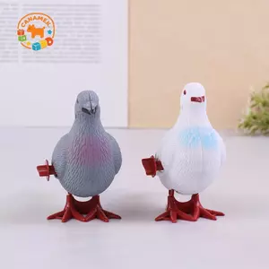 CANAMEK Hoạt Hình Clowork Đồ Chơi Nhảy Bồ Câu Mô Phỏng Động Vật Đồ Chơi Sinh Nhật Quà Tặng Đồ Chơi Tập Đi CSF