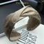 Bìa Trắng Tóc Seam Pháp ins Satin Hot Kim Cương Rộng Vành Băng Đô Nữ Tính Khí Cao Cần Cẩu Mũ