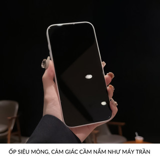 Ốp Lưng Siêu Mỏng Nhám Mờ Cho iPhone 17 Pro Chống Vân Tay Ôm Sạc Máy Có Vòng Từ Tính 3D Nổi