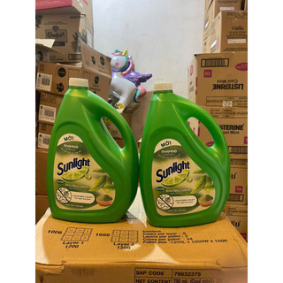 Nước rửa chén Sunlight bát trà xanh 3.5kg