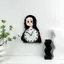 Hoạt Hình Mona Lisa Im Lặng Đồng Hồ Treo Tường Phòng Khách Phòng Ngủ Mẫu Giáo Đồng Hồ Trang Trí Dễ Thương Cho Cửa Hàng Đồ Chơi Nhà Hàng