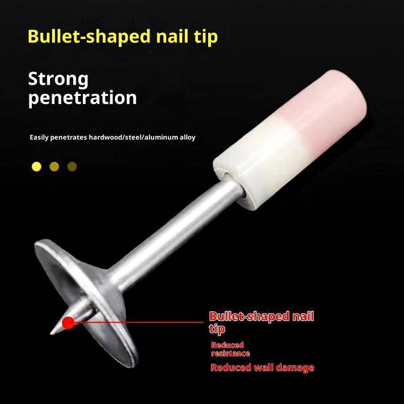 AN.MART 100 / 200 / 300 / 400 Cái Mini Cách Âm Móng Tay Pháo Móng Tay Trần Dụng Cụ Tiêu Chuẩn Cao Ổ Pin Bắn Móng Tay Treo Trần Hiện Vật VN