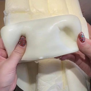 Squishy Dừa Bánh Cơm Chậm Fidgets Đồ Chơi Bánh Sữa Mềm Bóp Đồ Chơi Dành Cho Người Lớn Trẻ Em ADHD Tự Kỷ Squishy Fidget Đồ Chơi