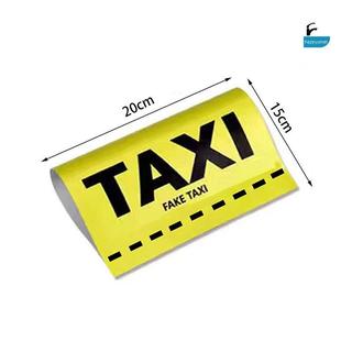 [GIK] Vinyl Giả Taxi Tag Xe Stier Màu Vàng Bên Ngoài Tự Động Decal Charm Xe Đạp Xe Máy Chỉnh Cửa Sổ Kính Chắn Gió Trang Trí Xe [VN]