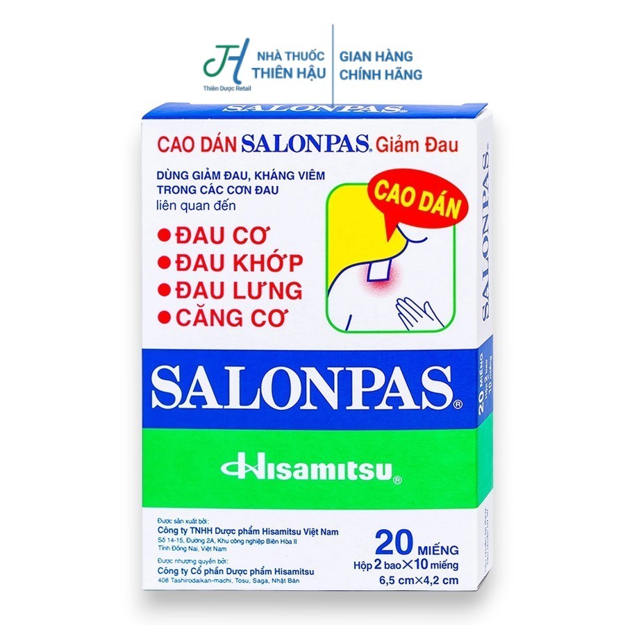 cao dán salonpas - Giá Tốt, Sale Tháng 10, Freeship 0Đ | Shopee Việt Nam