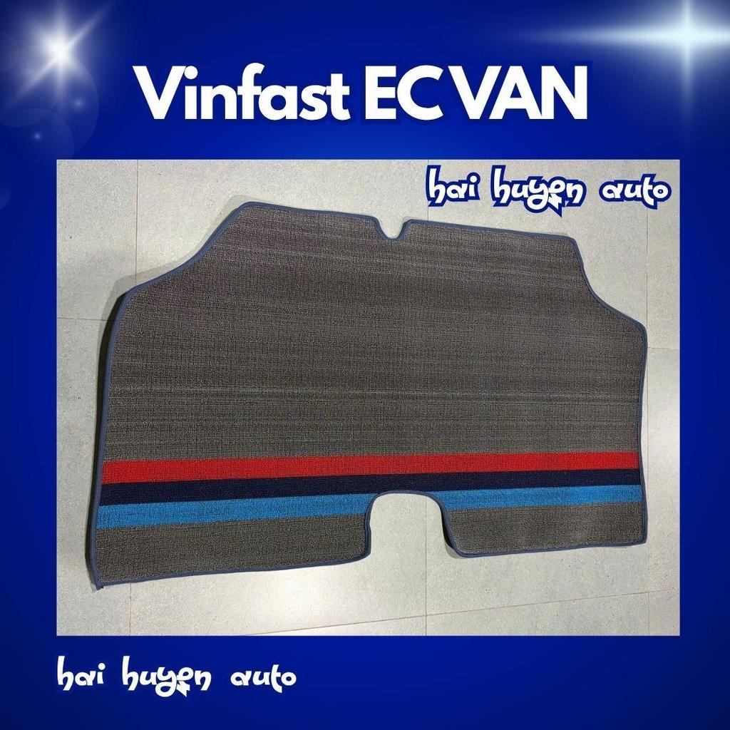 Bộ thảm lót sàn cước cho xe tải Vinfast EC Van cắt sẵn và may bo viền chống nước, chống trơn trượt, Nội thất ô tô