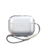 Ốp điện thoại TPU mềm trong suốt cho AirPods Pro thế hệ thứ 3 có thiết kế lỗ dây buộc