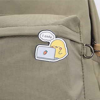 Lập Trình Viên Tâm Trạng Màu Vàng Gà Con Men Thổ Cẩm Bộ Mã Hóa Meme Laptop Lửa Khóc Gà Ve Áo Chân Cho Ba Lô Quần Áo Quà Tặng Cho Người Hâm Mộ Nhà Phát Triển