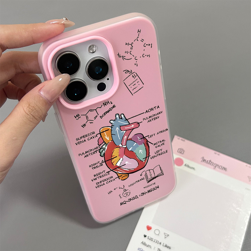 Ốp điện thoại họa tiết hình bóng nhện đen cho iPhone 17/16 Pro Max/15/14/13/12/11