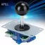 apill 01 Bảng điều khiển trò chơi điện tử Fighting Stick Cần điều khiển Không có độ trễ Độ nhạy cao cho trò chơi (màu đen)