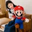 Super Mario Brothers Mario Doll Đồ chơi sang trọng Búp bê Louis Phong cách cổ điển Quà tặng sinh nhật cho bé trai 260604