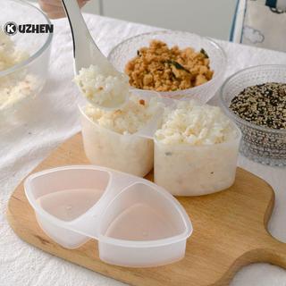 KUZHEN Tự Làm Khuôn Sushi Onigiri Cơm Bóng Thực Phẩm Báo Chí Hình Tam Giác Máy Làm Sushi Khuôn Nhật Bản Nhà Bếp Bento Phụ Kiện Dụng Cụ HOT