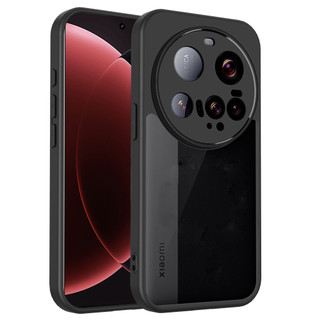 Ốp điện thoại mờ màu đen Thích hợp cho Xiaomi 15 14 Ultra 17 15 14 T Pro Túi khí bốn góc mờ Vỏ bảo vệ chống rơi