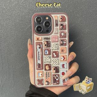 3D Bàn Phím Nâu Dachshund Ốp Lưng Điện Thoại iPhone 14 13 15 11 12 16 17 Pro Max Giảm Căng Thẳng ốp Lưng Điện Thoại