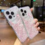 Ốp lưng iPhone trong suốt chống sốc họa tiết con bướm kim loại iP-7/8Plus/XSMax/11/12/13/14/15/16/17/Pro/ProMax