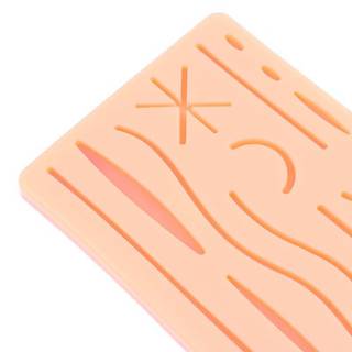 Cappuvini Da Suture Mô Hình Vết Thương Silicon Khâu Miếng Lót Y Chấn Thương Suturing Huấn Luyện Miếng Lót Có Thể Tái Sử Dụng Silicon Khâu Thực Hành Thảm Đẹp