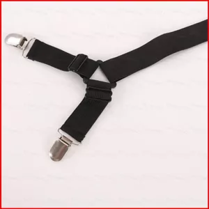 ST2 16 Kẹp Ga Trải Giường Đàn Hồi Dây Buộc Kẹp Ngăn Ngừa Bộ Đồ Ga Gối Chuyển Dịch Cho Phòng Ngủ Gia Đình Sử Dụng TS2