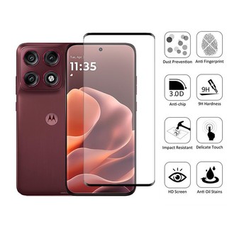 Kính cường lực bảo vệ màn hình 2 trong 1 cho Motorola Moto edge 70 Pro Plus Fusion + 60 Fusion Signature 5G & Phim ống kính máy ảnh