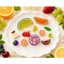 Set Charm Fresh Fruit Summer Resin Cao Cấp, Bộ Charm Hoa Quả Nhiệt Đới Cam Chanh Cherry Donut Và Dưa Hấu