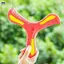 XOITOP Trẻ Em Thể Thao Ngoài Trời Đĩa Bay Mềm EVA Cảm Ứng Boomerang Trở Lại Phi Tiêu Ném Tay Spinner Cha Mẹ-Con Trò Chơi Tương Tác Đồ Chơi VN