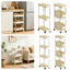 Giỏ đựng đồ lăn khoảng cách hẹp mới Dụng cụ sắp xếp nhà bếp mỏng nhiều tầng