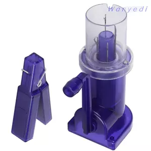 Máy đan tay WANYEDI, Thiết bị ren bện hoạt động bằng tay màu tím, Dệt hiện vật Máy đan dây Mini Sử dụng trong gia đình