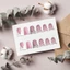 24 Chiếc Móng Tay Giả Có Kim Cương Giả Trang Trí Lấp Lánh & Nghiền Kim Cương Giả Thiết Kế Móng Tay Để Mua Sắm Du Lịch Hẹn Hò