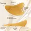 BeautifulHomeA Natural Ox Horn Gua Sha Bộ Massage Cạnh Mịn Hiệu Ứng Nâng Cho Cơ Thể Chăm Sóc Da Tại Nhà Sử Dụng VN